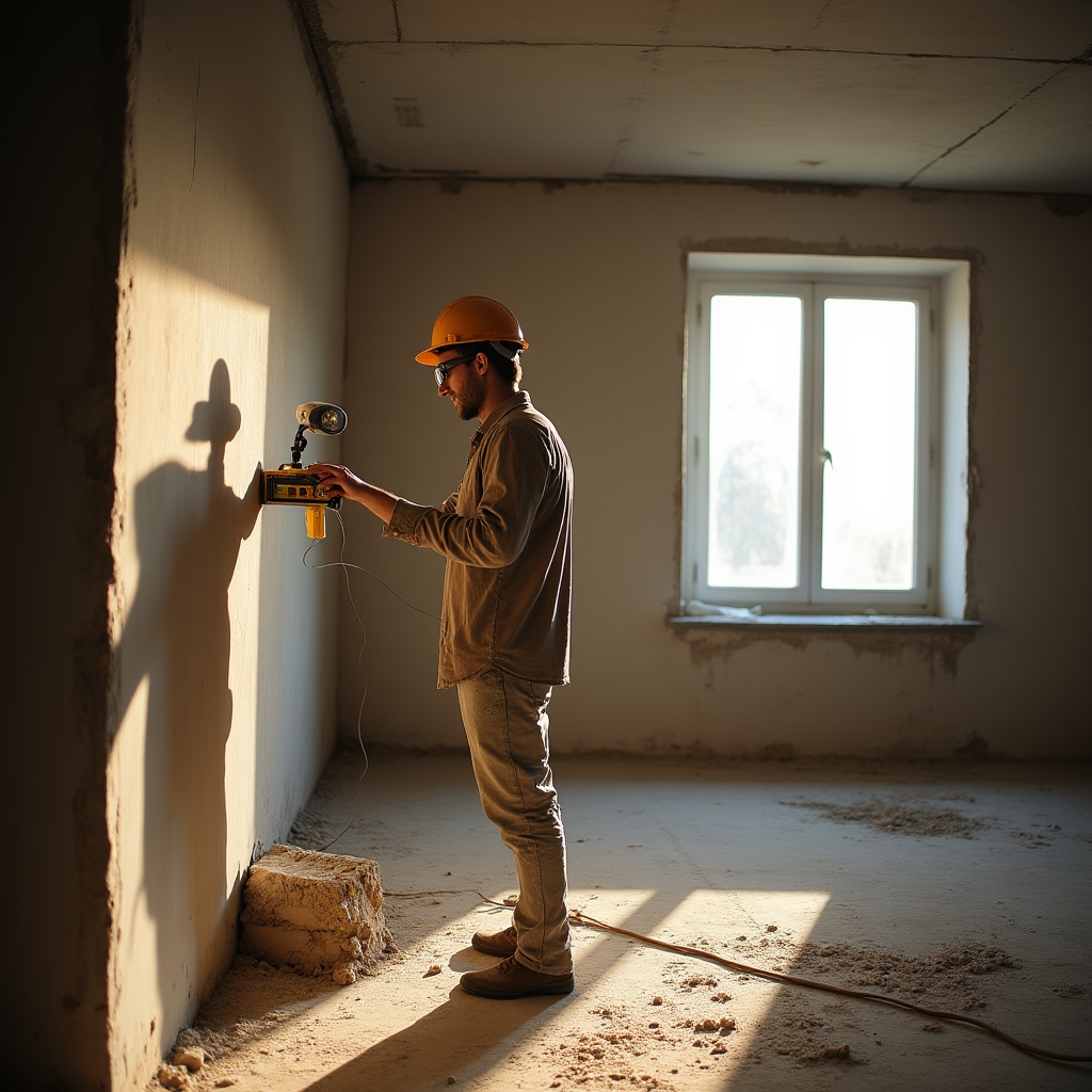 Renovare apartament bloc românesc în desfășurare